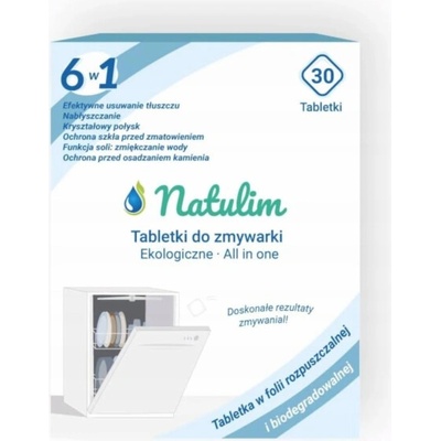 Natulin 6v1 tablety do myčky 30 ks – Zboží Mobilmania