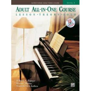 Alfred's Basic Adult All In One Course 3 | WILLARD PALMER (ISBN: 9780739075340)