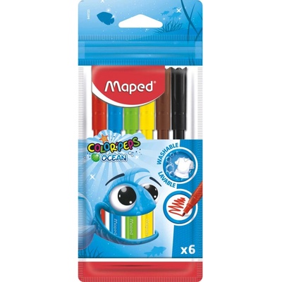Maped Флумастери MAPED Color Peps Ocean 6 цв