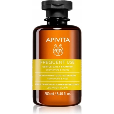 Apivita Frequent Use Gentle Daily Shampoo vyživující šampon pro každodenní použití 250 ml