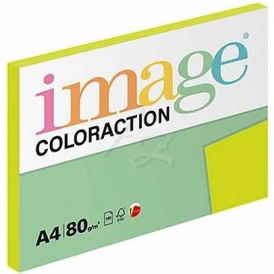 Image Coloraction A4 80g papír barevný reflexní zelená 100 listů