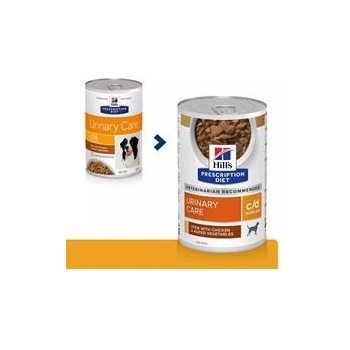 Hill's Prescription Diet C/D Multicare Stew Starostlivosť o močový systém pre psov 354 g