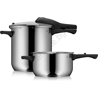 WMF - Комплект тенджери под налягане 8, 5 l + 4, 5 l PERFECT, неръждаема стомана (GS1000)