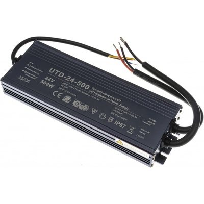 T-LED LED zdroj 24V 500W UTD-24-500 Záruka 5 let LED zdroj 24V 500W UTD-24-500 Záruka 5 let