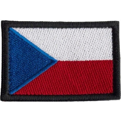 Nášivka: Vlajka Česká republika [64x44] [bsz] barevná – Zbozi.Blesk.cz