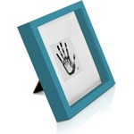 Casa Chic Camden, рамка за картина, 23 x 23 cm и 10 x 10 cm, паспарту, истинско дърво (CL-BOX-23X23-TEAL) (CL-BOX-23X23-TEAL) - electronic-star
