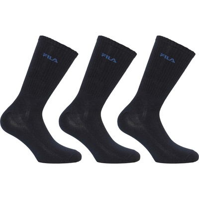 Fila NORMAL PLAIN VISCOSE MADE OF BAMBOO PULP SOCKS tmavo modrá modrá