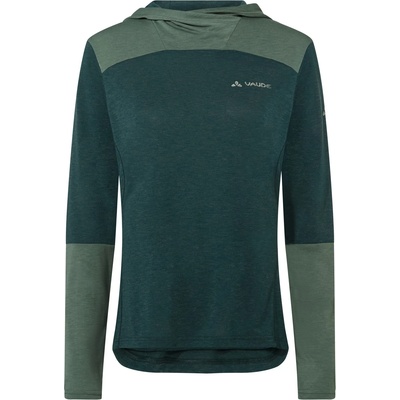 Vaude Дамска фланелка с дълъг ръкав за колоездене Vaude Women's Tremalzo L/S Shirt Cycling jersey - Deep Pond - размер 44 (EU) (156-0637-2815)