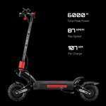 YuMe RAPTOR 2 | 2 x 3000W | 60V, 30Ah SAMSUNG | 87 км/ч