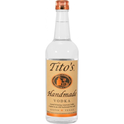 Tito´s Handmade Vodka 40% 0,7 l (čistá fľaša)