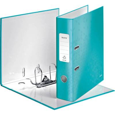 Pořadač pákový 8cm Leitz 180° WOW tyrkysový