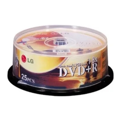 LG 25pcs lg dvd+r/8x/cake box (25pcs lg dvd+r/8x/cake box)