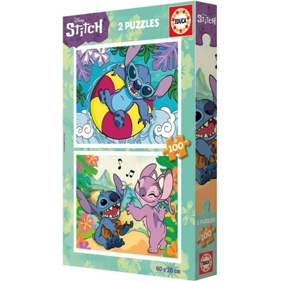 Educa 2x100 Disney Stich (80-19998)