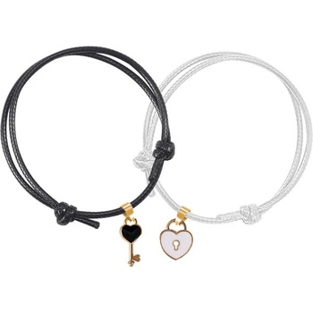 BudNej náramky pre páry zámok lásky MN3054