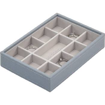 Stackers Ковчеже за бижута Stackers 11 камери минi сивкавосиньо (73746)