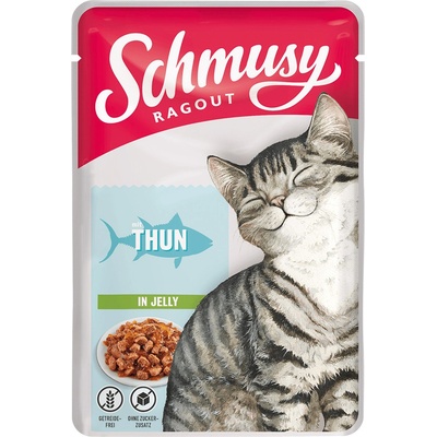 Schmusy Ragout tuniak in Jelly 22 x 100 g