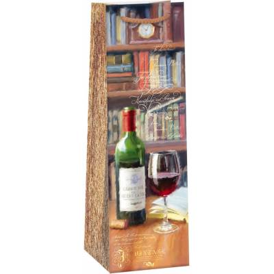 ARGUS Dárková papírová taška na víno (12 x 40 cm) 07370803