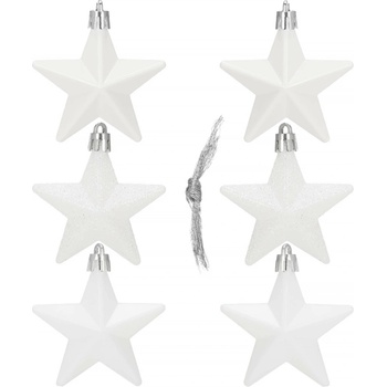 Springos CA1147 VIANOČNÉ OZDOBY HVIEZDIČKY 6 KS.