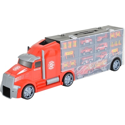 Игрален комплект Jin Jia Toys - Автовоз с колички (111767)