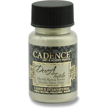 Farba na textil CADENCE DORA 50 ml metalická petrolejová