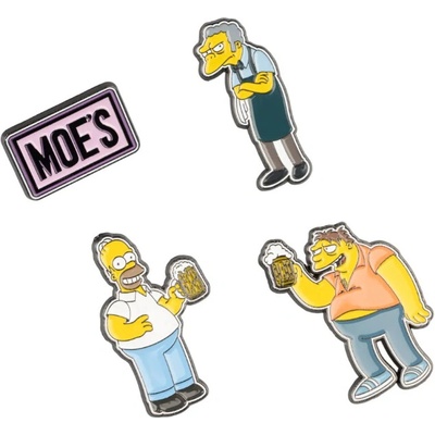 Grupo Erik sada 4 odznaků simpsonovi
