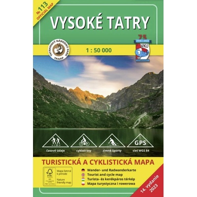 Mapa 113 Vysoké Tatry 1:50000
