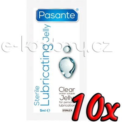 Pasante Sterile Lubricating Jelly 10x5ml