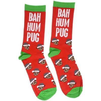 Pánske ponožky SANTA červené