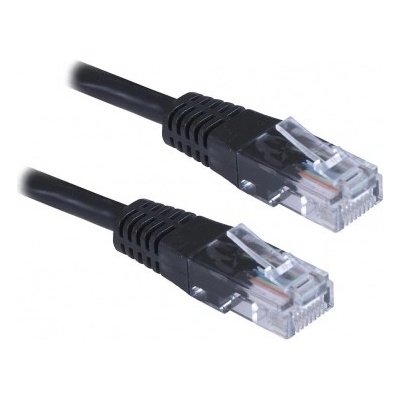 XtendLan PK_5UTP020black Patch, Cat 5e, UTP, 2m, černý