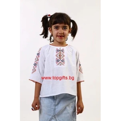 Детска риза Пъстра плетеница