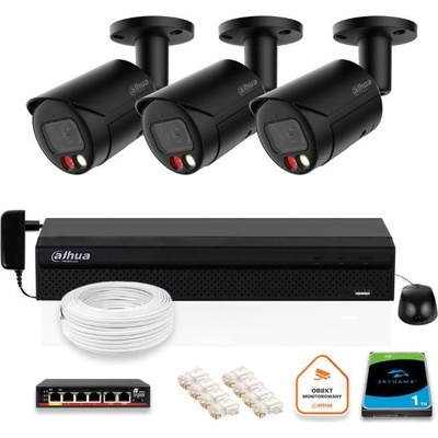 Dahua 3x IPC-HFW2849S-S-IL-0280B-BLACK
