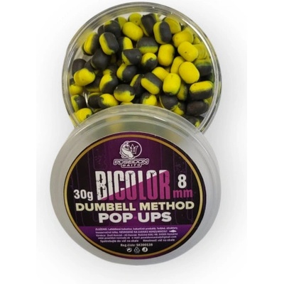 Poseidon Baits Biocolor Dumbell Method Pop-ups 8mm 30g - ANÝZ