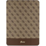 GUESS iPad Pro 12, 9" кафяв 4G Stripe Allover (GUFCP12PS4SGW)