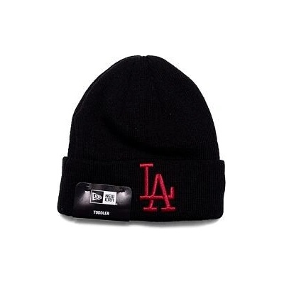 New Era MLB kids League Essential beanie Los Angeles Dodgers black / Cardinal