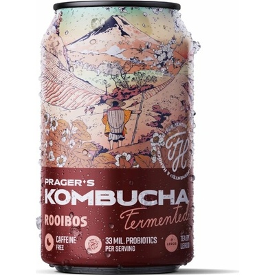 Prager's Kombucha Rooibos 12 x 330 ml
