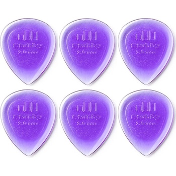 Image 1 of Dunlop 474R 2.00 Stubby Jazz 6 Перце за китара (474R200-6PACK-SET)