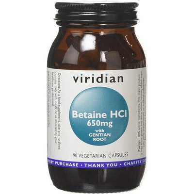 Viridian Betaine HCl 90 kapsúl