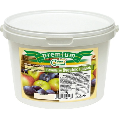 Vera Gurmet švestková Povidla LIGHT 3 kg