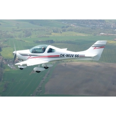 Pilotem na zkoušku sportovního motorového letounu Příbram