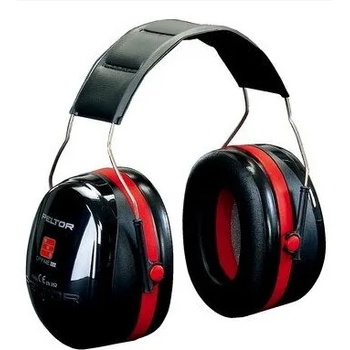 3М Science Applied to Life Антифони 3M PELTOR Optime III - до 34 dB защита, черно/червено (7000039622)