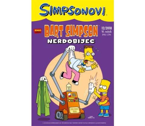 Bart Simpson 2018/12: Nerdobijec