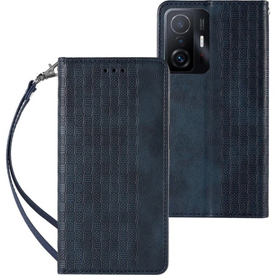 Púzdro MG Magnet Strap Xiaomi Redmi Note 11 Pro 4G/5G, modré