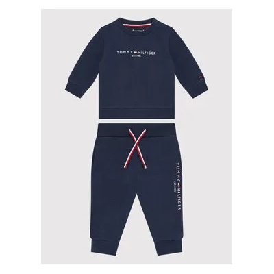 Tommy Hilfiger Анцуг Baby Essential KN0KN01485 Тъмносин Regular Fit (Baby Essential KN0KN01485)