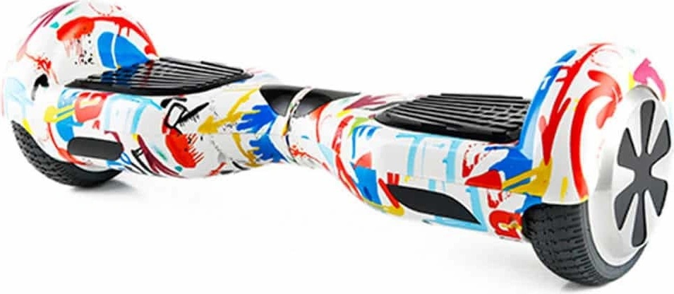 Hoverboard standard grafitty bílý