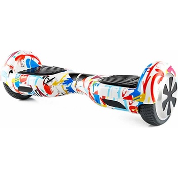 Hoverboard standard grafitty bílý
