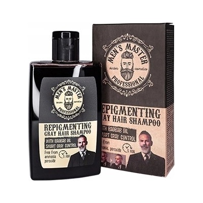 Mens Master Professional šampon repigmentační péče pro šedivé vlasy 120 ml