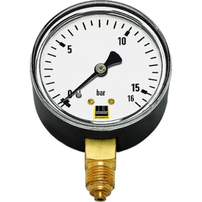 Schneider manometer s bočným pripojením MM-S 63-10b
