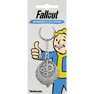 Prívesok na kľúče Fallout 4 Brotherhood of Steel