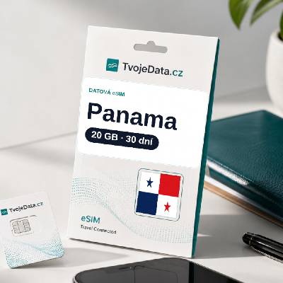 eSIM Panama 20 GB / 29 dní - Panama CKH913