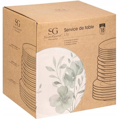 Jídelní talíř mělký Secret De Gourmet LILY 27 cm